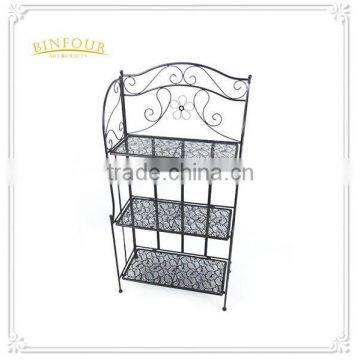 Europe Style metal garden flower rack/ flower display shelf/ flower stand