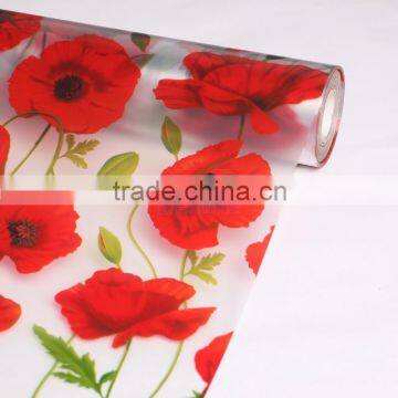 PVC decorative / fashionable glass film for window