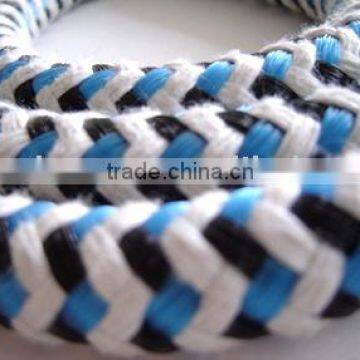 Pe/ Polyester yarn mixed weaving rope