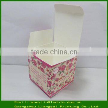 Small recycled decorative folding custom cosmetic paper box packaging                        
                                                Quality Choice