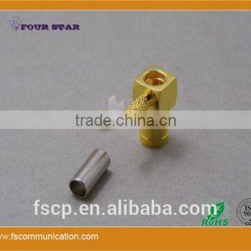 SMB Connector Female Crimp Right Angle for FLEX-2 Cable photo-6