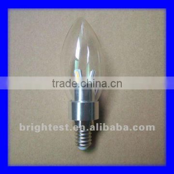 Transparent 3w LED Candle light