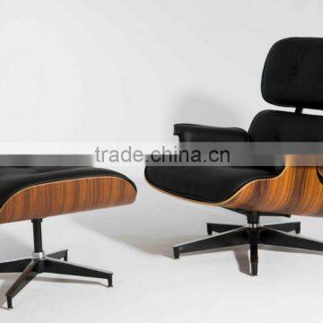 Comfortable Elegant Design Living Room Lounge Chair With Ottoman photo-2