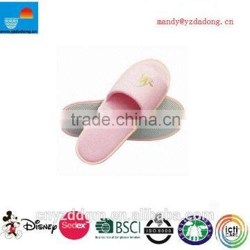 Customized Logos are Welcome Hotel slippers with embroidery