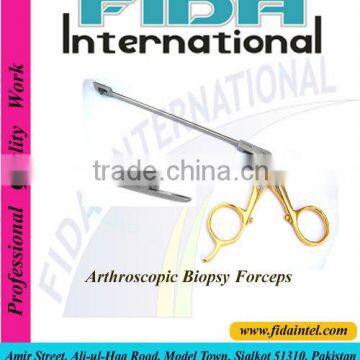 ARTHROSCOPIC BIOPSY SPOON FORCEPS ARTHROSCOPIC RETROGRADE GRASPING FORCEPS ARTHROSCOPY SET LAPAROSCOPIC BIOPSY FORCEPS SET