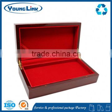 wooden selection chocolate box