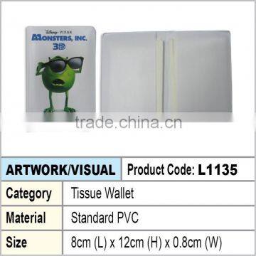 PVC Tissue wallet / tissue holder