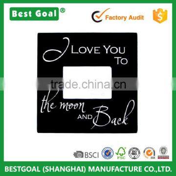 Love You to the Moon and Back Wood Photo Frame Picture Frame