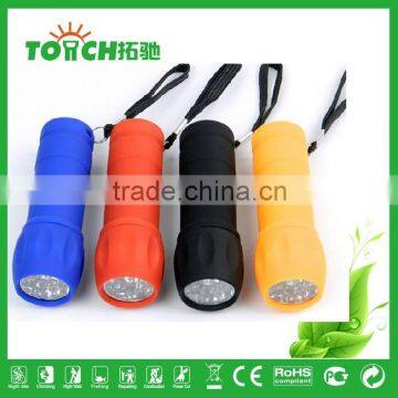 Beautiful Plastic Small Flashlight Small Size LED Flashlight Cheap LED Flashlight photo-2