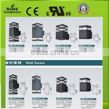 Aluminium down outdoor LED wall light