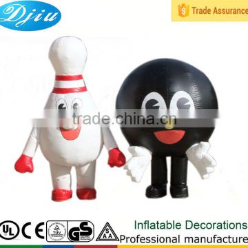 DJ-GG-108 Bowling 19 ft advertising inflatable decorations outdoor