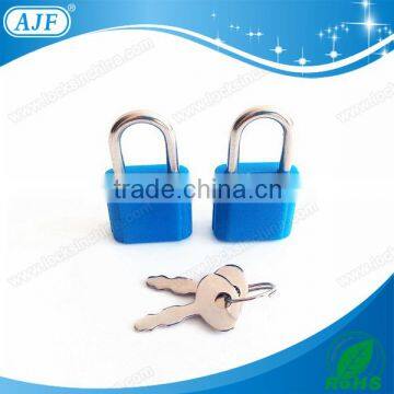 AJF Wholesale Popular Colorful Square Plastic Mini Key Locks
