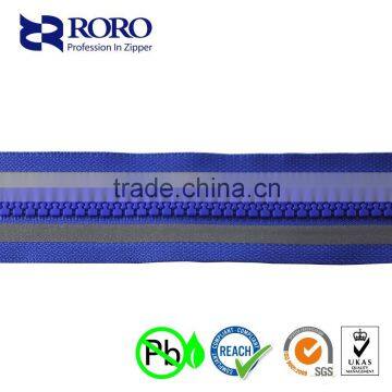 RORO151450#5 dark blue long chain plastic waterproof zipper