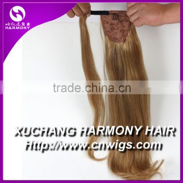 Stock Double Drawn Quality hair pony tails