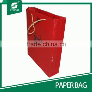 PROMOTIONAL CUSTOMIZED PAPER GIFT BAG PAPER BAG MANUFACTURER