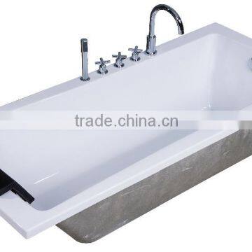 cUPC certified embedded massage bathtub, high back bathtub, sex-massage-bathtub