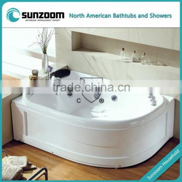 SUNZOOM double person massage bathtubs,whirlpool,whirl pool massage bathtub