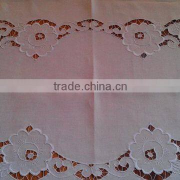 Hand Embroidered Linen Table Cloth No.12 photo-2