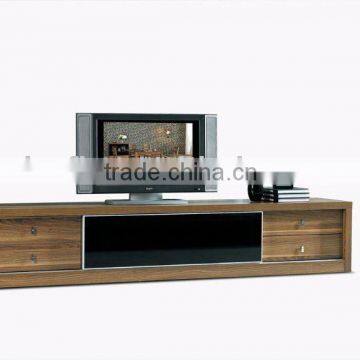 Modern walnut tv cabinet