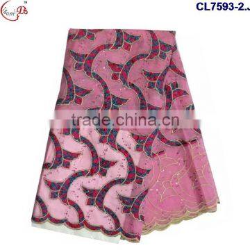 CL7593 2016 Chowleedee High Quality Top Fashion Latest Design Wax Lace photo-3