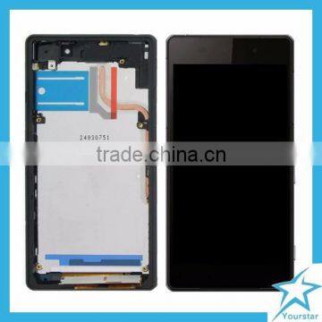 For Sony Xperia Z2 LCD With Touch Screen Digitizer And Frame