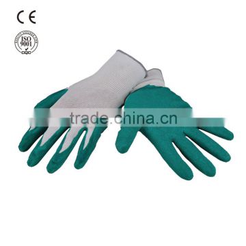 latex coated working gloves safety