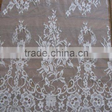 african swiss voile lace high quality new arrival/latest tulle fabric/nail bead lace/swiss lace/beaded lace fabric with pearls