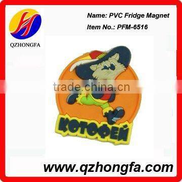 Promotional Rubber 3D Fridge Magnet With OEM Service