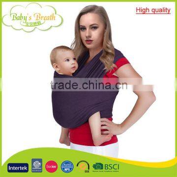 BCW-08B high quality baby ring sling stretchy wrap carrier slings for newborn baby
