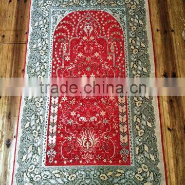 New China Muslim prayer rug mat with lower price