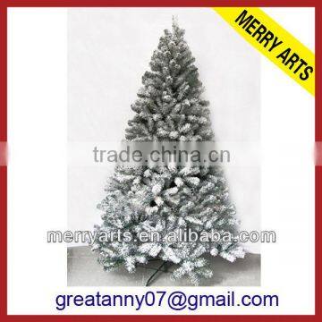 Futian market wolesale innovation tree 9FT(270CM) snowing modern outdoor artificial cheap christmas trees for sale