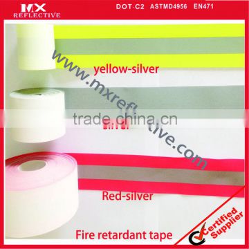 flame retardant reflective tape for clothing