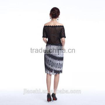 Hot Sale 2016 Lace off Shoulder Sexy Fashion Women Dress for Party photo-2