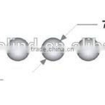 Multicolor Plastic Bead Chain