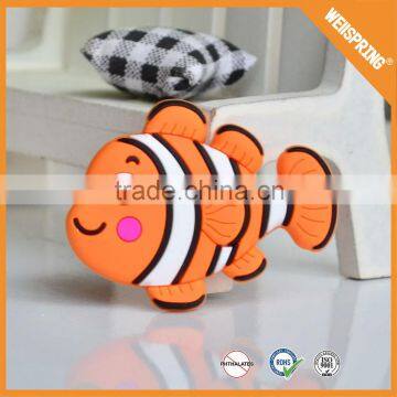 15-0707 Removable custom 3d magnets eco-friendly plush toy fridge magnet