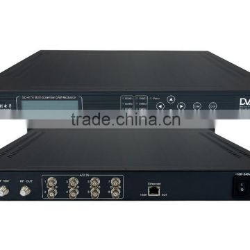 SC-4174 inbuilt multiplexer scrambler DVB QAM modulator