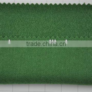 Hot sell high quality wool nylon blend woolen green fleece fabric for coats