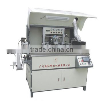 automatic one color flat screen bottle printing machine for glass