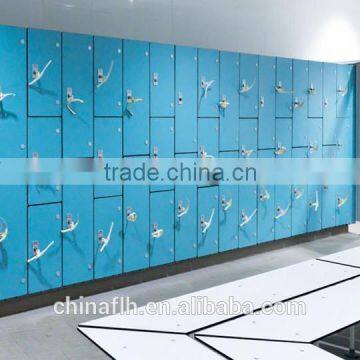 Customized Simple Style Compact Laminate Locker Cabinet