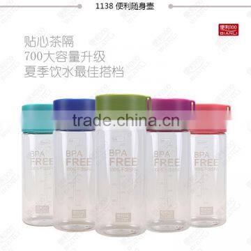 Tritan fruit infuser water bottle joyshaker supplier