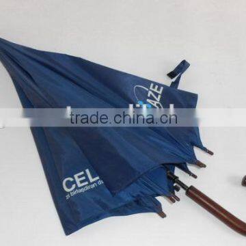 wooden handle electroplated frame sun unbrella dollar store umbrella for sale