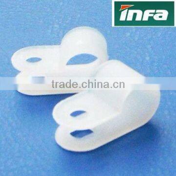 electric cable clamps / nylon sleeve cable tie clamp