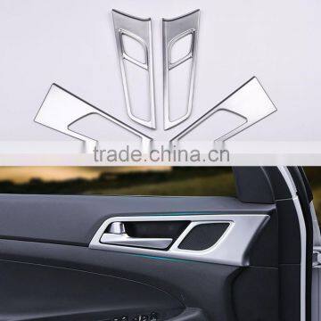 4 Pcs/Set Car Interior Doors Bowl Handle Decorative Frame ABS Cover Trim For Hyundai Tucson 3rd 2015 2016 LHD                        
                                                Quality Choice