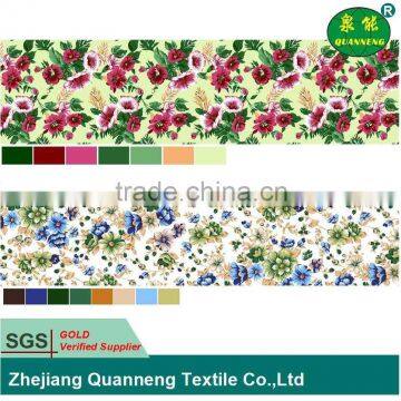 Beautiful designs polyester textile fabric