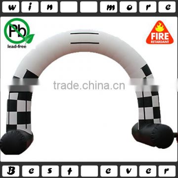 outdoor promotional inflatable arch, commercial football arch inflatables