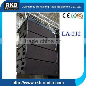 LA-212 daul 12 inch compact line array speakers