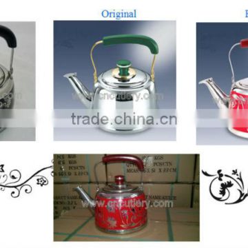 flower kettle/stainless steel whistle kettle/ whistle pot