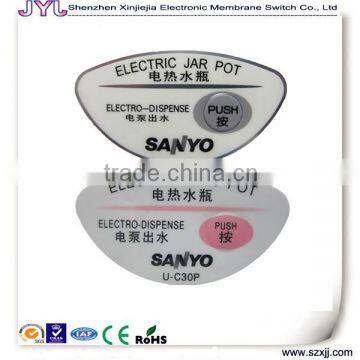 IMD/IML panel for electronic home appliance machine