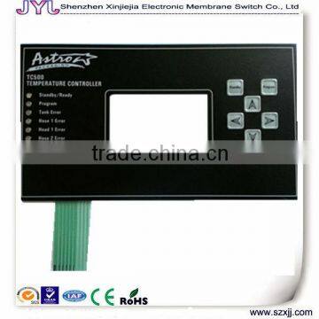 8 switches membrane control panel with/without clear window