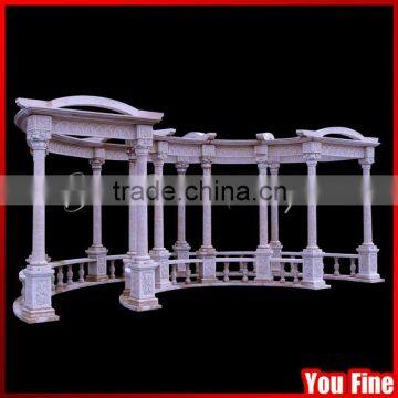 Pergola Style Garden Natural Stone Gazebo And Pavilion